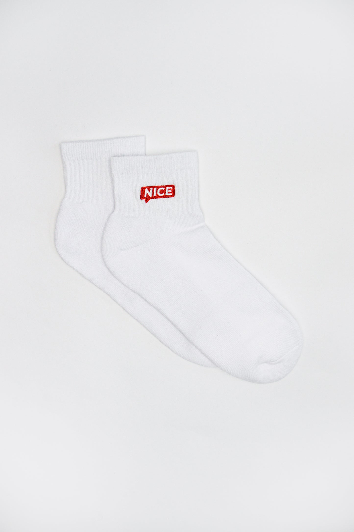 Nice White Ankle Sock