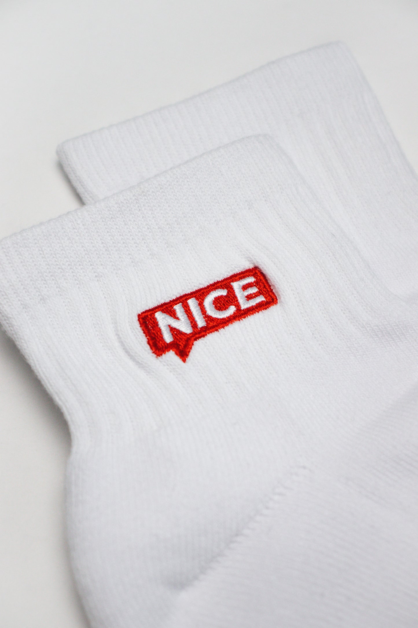 Nice White Ankle Sock